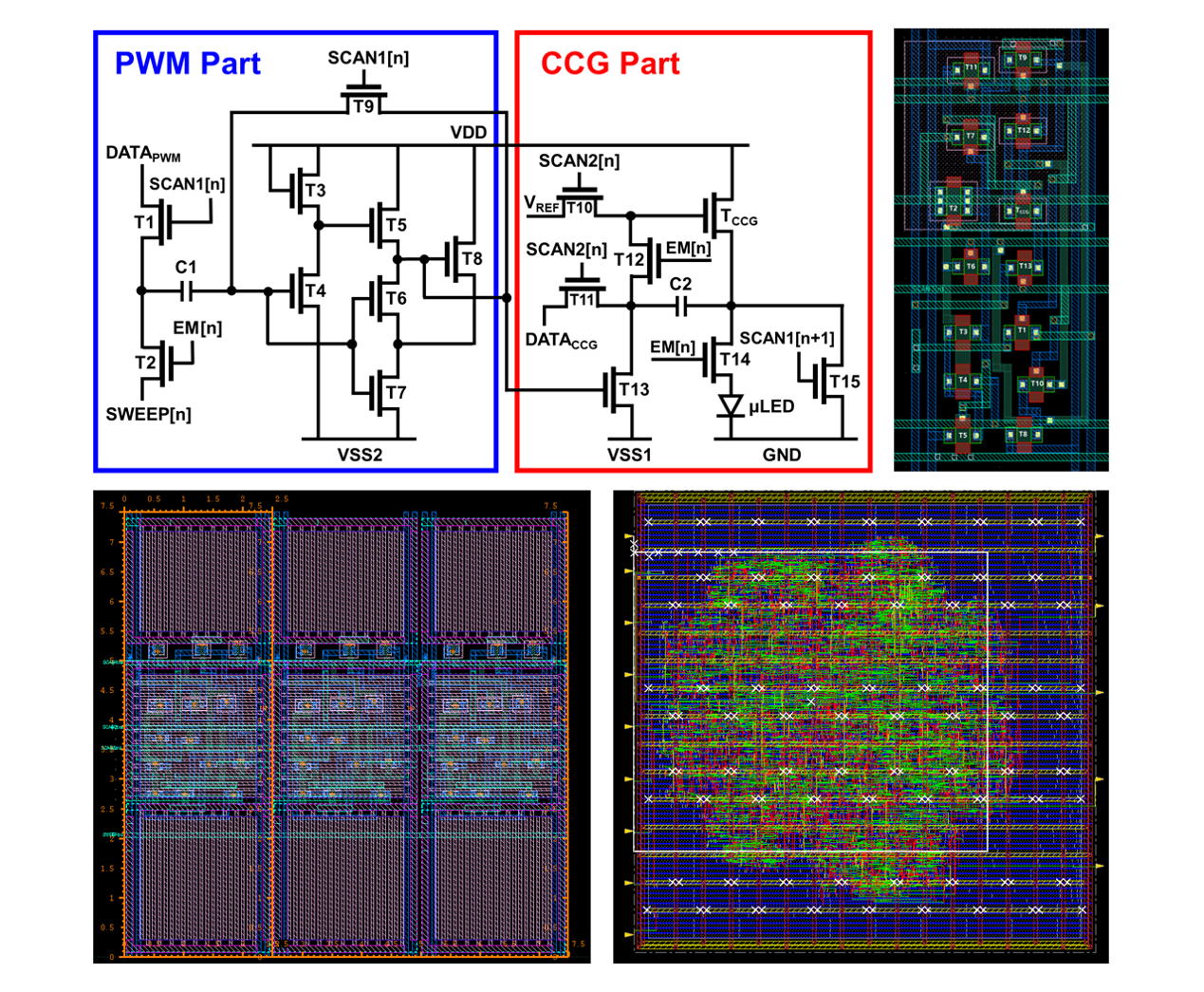 CMOS/TFT Circuit Design